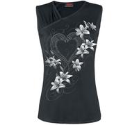Spiral Pure Of Heart Top schwarz in XXL