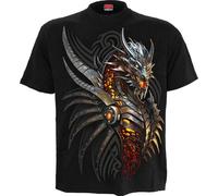 Spiral Razor Back T-Shirt schwarz in 3XL