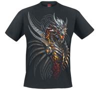 Spiral Razor Back T-Shirt schwarz in 3XL