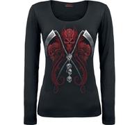 Spiral Reaperess - Longsleeve Langarmshirt schwarz in XL