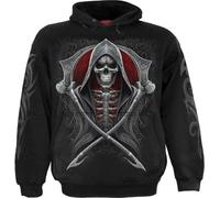 Spiral Reaper's Portal Männer Kapuzenpullover schwarz L 100% Baumwolle Horror, Rockwear, Totenköpfe