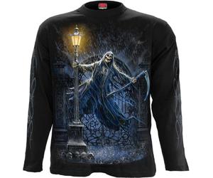 Spiral Reaping in the rain Männer Langarmshirt schwarz L