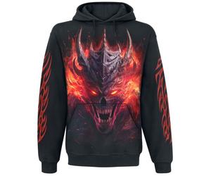 Spiral Riff Burner - Hoodie Kapuzenpullover schwarz in M