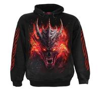 Spiral Riff Burner - Hoodie Kapuzenpullover schwarz in L
