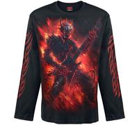 Spiral Riff Burner - Longsleeve Langarmshirt schwarz in M