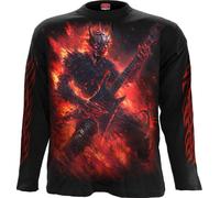 Spiral Riff Burner - Longsleeve Langarmshirt schwarz in L