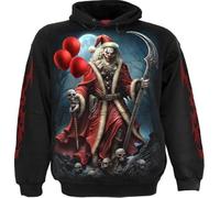 Spiral Santa Clown - Hoodie Männer Kapuzenpullover schwarz XXL