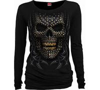 Spiral - Schwarz Gold - Baggy Top Schwarz - M