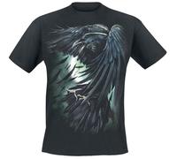 Spiral Shadow Raven T-Shirt schwarz in M