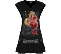 Spiral Shenlong Frauen T-Shirt schwarz L 95% Viskose, 5% Elasthan Gothic, Rockwear