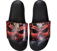 Spiral Skull Blast Beach Slides Männer Sandale schwarz EU44 Kunststoff Gothic, Rockwear, Totenköpfe