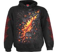 Spiral - Skull Lava - Hoodie - Schwarz - XL