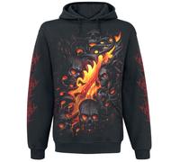 Spiral - Skull Lava - Hoodie - Schwarz - XXL