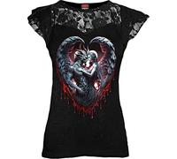 Spiral Solemn Vow Frauen T-Shirt schwarz S 95% Viskose, 5% Elasthan Gothic