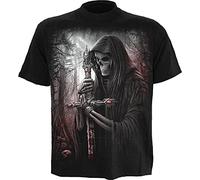 Spiral Soul Searcher Männer T-Shirt schwarz 100% Baumwolle Gothic