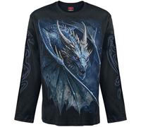 Spiral STORM DRAGON - Longsleeve Langarmshirt schwarz in XXL
