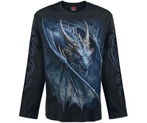Spiral STORM DRAGON - Longsleeve Langarmshirt schwarz in XXL