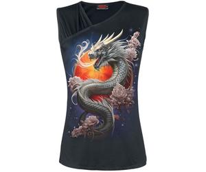 Spiral Sun Dragon Top schwarz in XXL