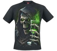 Spiral Männer T-Shirt The Green Fairy 100% Baumwolle Schwarz XXL