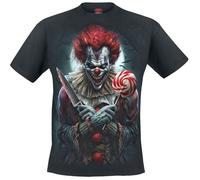 Spiral Trick Or Treat T-Shirt schwarz in S