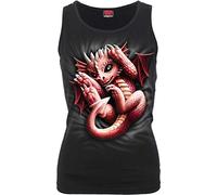 Spiral Whelp Frauen Top schwarz XL 100% Baumwolle Drachen, Gothic, Rockwear
