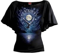 Spiral Witchcraft Frauen T-Shirt schwarz 4XL 95% Viskose, 5% Elasthan Gothic, Rockwear