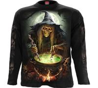 Spiral Witch's Brew - Longsleeve Männer Langarmshirt schwarz XL