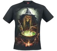 Spiral Witch's Brew T-Shirt schwarz in S