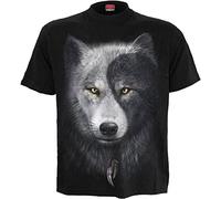 Spiral Wolf Chi T-Shirt schwarz in XL