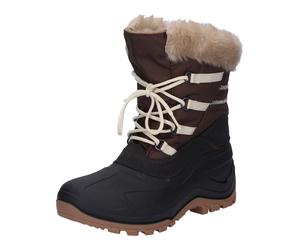 Spirale Evelin Damenstiefel gefüttert - braun|schwarz / 37