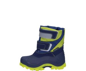 Spirale gefütterte Kinder Gummistiefel SIMON blau/grün 20
