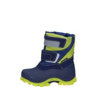 Spirale gefütterte Kinder Gummistiefel SIMON blau/grün 34