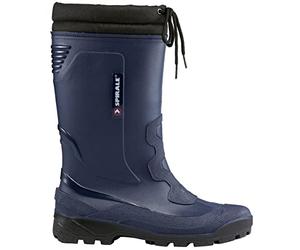 Spirale John Unisex-Erwachsene Gefütterte Gummistiefel - Blau - Gr. 45