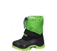 Spirale Sunny Jungen und Mädchen Winterstiefel, Schneestiefel für Kleinkinder, Kinder Schlupfstiefel, Canadian Boot mit Klettverschluss, warm gefüttert, wasserabweisend Grün (Green (086)), EU 33