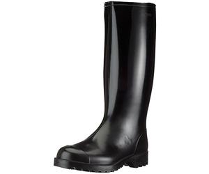 Spirale Nora Anton Herren Gummistiefel, Unisex-Erwachsene Langschaft Gummistiefel, Schwarz (schwarz 11), 40 EU