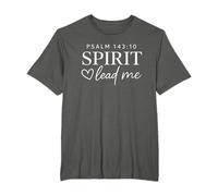 Spirit Lead Me Psalm 143:10 Bibelvers Christian T-Shirt