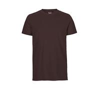 Neutral T-Shirt, 100% Bio-Baumwolle. Fairtrade, Oeko-Tex und Ecolabel Zertifiziert, Textilfarbe: braun, Gr.: M