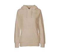 Spirit of Isis Green Cat Damen Kapuzensweatshirt, 100% Bio-Baumwolle. Fairtrade, Oeko-Tex und Ecolabel Zertifiziert, Textilfarbe: Sand, Gr.: XL