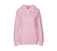 Spirit of Isis Green Cat Damen Kapuzensweatshirt, 100% Bio-Baumwolle. Fairtrade, Oeko-Tex und Ecolabel Zertifiziert, Textilfarbe: hellpink, Gr.: L