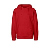 Spirit of Isis Herren Kapuzensweatshirt, 100% Bio-Baumwolle. Fairtrade, Oeko-Tex und Ecolabel Zertifiziert, Textilfarbe: rot, Gr.: L