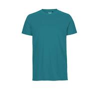 Spirit of Isis Neutral T-Shirt, 100% Bio-Baumwolle. Fairtrade, Oeko-Tex und Ecolabel Zertifiziert, S, Teal