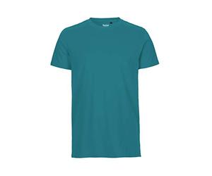Spirit of Isis Neutral T-Shirt, 100% Bio-Baumwolle. Fairtrade, Oeko-Tex und Ecolabel Zertifiziert, S, Teal