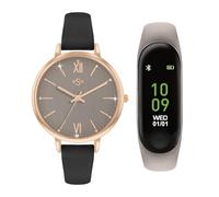 Spirit SPL01-2001-SET Analoge Digitaluhr für Damen, Quarz, mit Armband aus Polyurethan