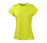 Damen Quick Dry Sport T-Shirt +Sehr leicht - Farbe: Lime - Größe: XL (42)