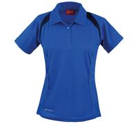 SPIRO Damen Sport Polo-Shirt Team Spirit - Königsblau / dunkelblau | M