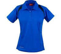RT177F SPIRO Damen Team Spirit Poloshirt Sportshirt Royal XL (42)