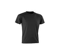Spiro Herren Performance Aircool T-Shirt XXXXX-Large Schwarz