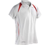 RT177M SPIRO Team Spirit Poloshirt Sportshirt White L
