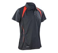 SPIRO - Men´s Team Spirit Polo Black - Gr. - 3XL