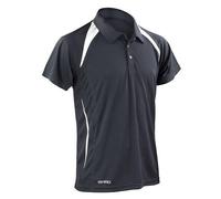 SPIRO - Men´s Team Spirit Polo Black - Gr. - XL
